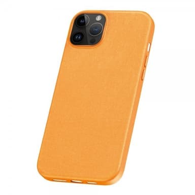 Baseus iPhone 15 Pro Max Kuori Fauxther Series Oranssi