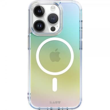 LAUT iPhone 15 Pro Kuori HOLO MagSafe Pearl