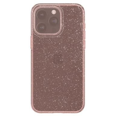 Spigen iPhone 15 Pro Kuori Liquid Crystal Glitter Rose Quartz
