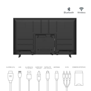 Thomson 50" QA2S13 4K QLED älytelevisio (2023)