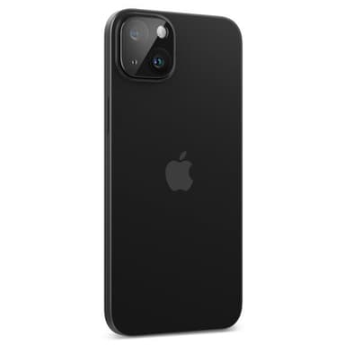 Spigen iPhone 14/15/iPhone 14/15 Plus Kameran linssinsuojus Glas.tR Optik Musta 2-pakkaus