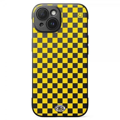 Ringke iPhone 15 Kuori Onyx Design Checkerboard Yellow