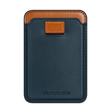 DUX DUCIS MagSafe Korttipidike Magnetic Leather Wallet Sininen