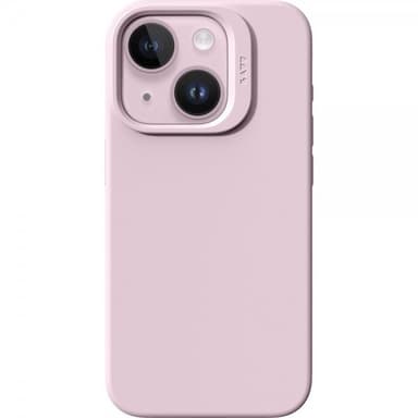 LAUT iPhone 15 Kuori HUEX SLIM MagSafe Vaaleanpunainen