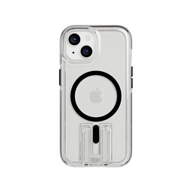 Tech21 iPhone 15 Kuori Evo Crystal Kick MagSafe Clear/Black