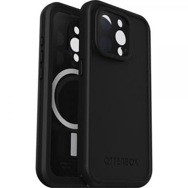 Otterbox iPhone 15 Pro Kuori Fre MagSafe Musta