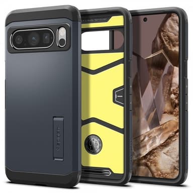Spigen Google Pixel 8 Pro Kuori Tough Armor Metal Slate