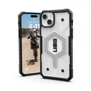 Urban Armor Gear (UAG) iPhone 15 Plus Kuori Pathfinder MagSafe Ice