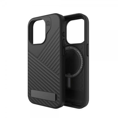 ZAGG iPhone 15 Pro Kuori Denali Snap Kickstand Musta
