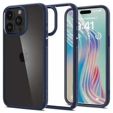 Spigen iPhone 15 Pro Max Kuori Ultra Hybrid Navy Blue