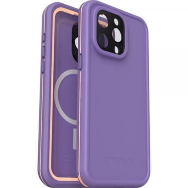 Otterbox iPhone 15 Pro Max Kuori Fre MagSafe Rule of Plum