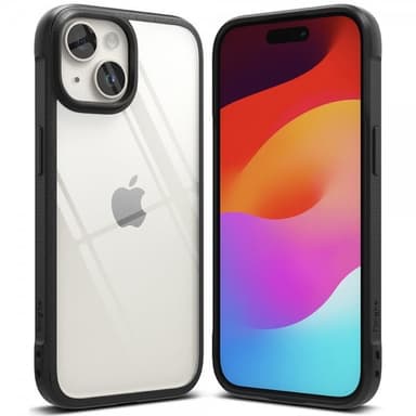Ringke iPhone 15 Plus Kuori Fusion Bold Musta