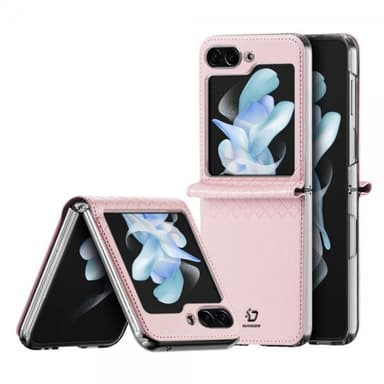 DUX DUCIS Samsung Galaxy Z Flip 5 Kuori Bril Series Vaaleanpunainen