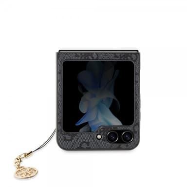 Guess Samsung Galaxy Z Flip 5 Kuori 4G Charm Harmaa