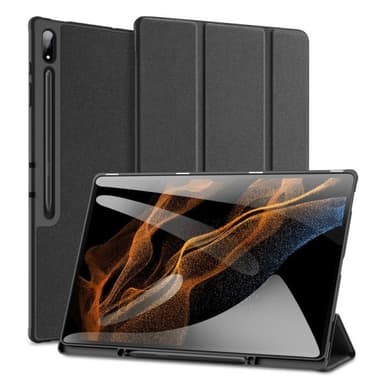 DUX DUCIS Samsung Galaxy Tab S9 Ultra SM-X910 SM-X916 Kotelo Domo Series Musta