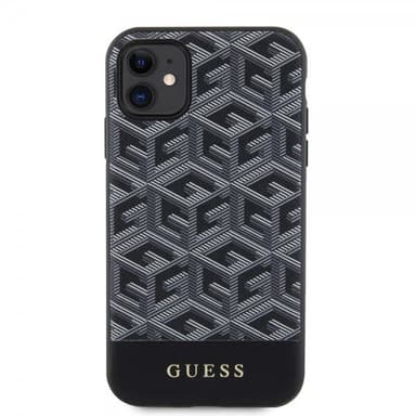 Guess iPhone 11 Kuori G Cube MagSafe Musta