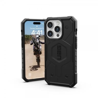 Urban Armor Gear (UAG) iPhone 15 Pro Kuori Pathfinder MagSafe Musta