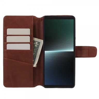 Nordic Covers Sony Xperia 1 V Kotelo Essential Leather Maple Brown