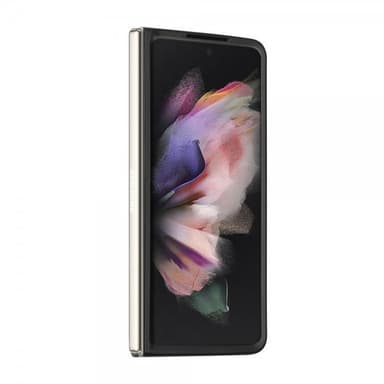 Guess Samsung Galaxy Z Fold 5 Kuori Glitter Flakes Metal Logo Musta
