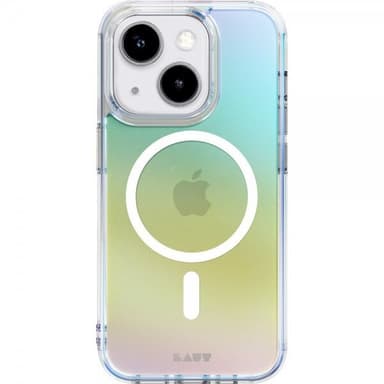 LAUT iPhone 15 Kuori HOLO MagSafe Pearl