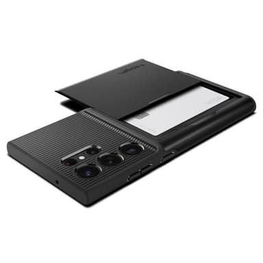 Spigen Samsung Galaxy S23 Ultra Kuori Slim Armor CS Musta