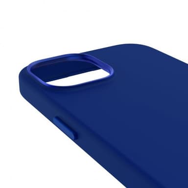 Decoded iPhone 15 Plus Kuori Silicone Backcover Galactic Blue