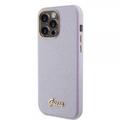Guess iPhone 15 Pro Max Kuori Full Glitter Wrapped Lilac