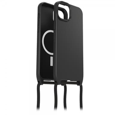 Otterbox iPhone 14 Plus/iPhone 15 Plus Kuori React Necklace MagSafe Musta