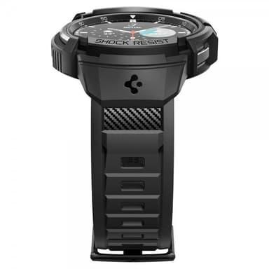 Spigen Samsung Galaxy Watch 6 Classic 47mm Kuori Ranneke Rugged Armor Pro Musta