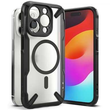 Ringke iPhone 15 Pro Max Kuori Fusion X Magnetic Matte Black