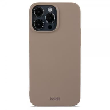 holdit iPhone 15 Pro Max Kuori Slim Case Mocha Brown