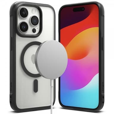 Ringke iPhone 15 Pro Max Kuori Fusion Bold Magnetic Matte Black