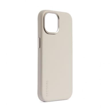 Decoded iPhone 15 Pro Kuori Leather Backcover Clay