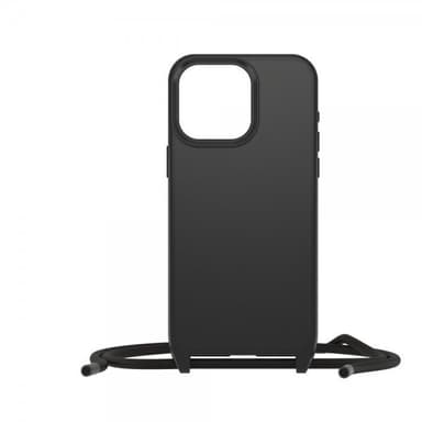 Otterbox iPhone 15 Pro Max Kuori React Necklace MagSafe Musta