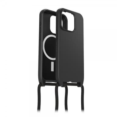 Otterbox iPhone 15 Pro Kuori React Necklace MagSafe Musta