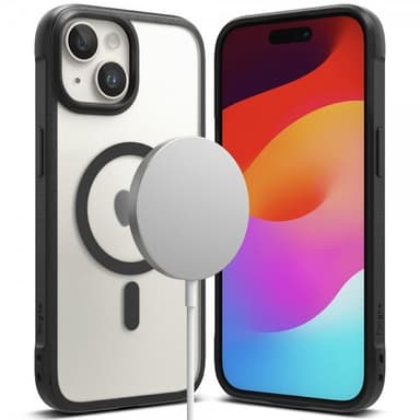 Ringke iPhone 15 Plus Kuori Fusion Bold Magnetic Matte Black
