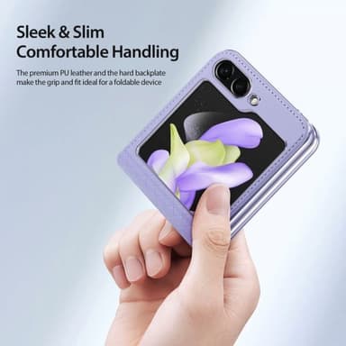 DUX DUCIS Samsung Galaxy Z Flip 5 Kuori Bril Series Violetti