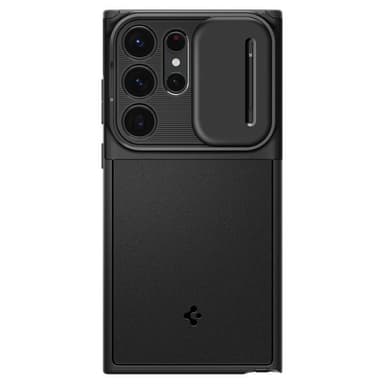 Spigen Samsung Galaxy S23 Ultra Kuori Optik Armor Musta