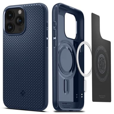 Spigen iPhone 15 Pro Max Kuori Mag Armor MagFit Navy Blue
