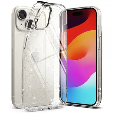 Ringke iPhone 15 Plus Kuori Air Glitter Clear