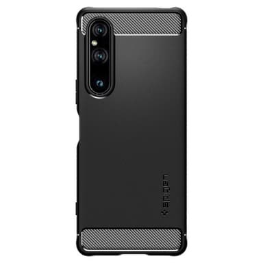 Spigen Sony Xperia 1 V Kuori Rugged Armor Matte Black