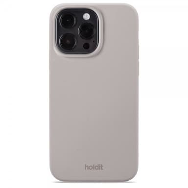 holdit iPhone 15 Pro Max Kuori Silikoni Taupe
