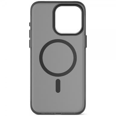 Decoded iPhone 15 Pro Max Kuori Recycled Plastic Clear Case Läpinäkyvä Musta