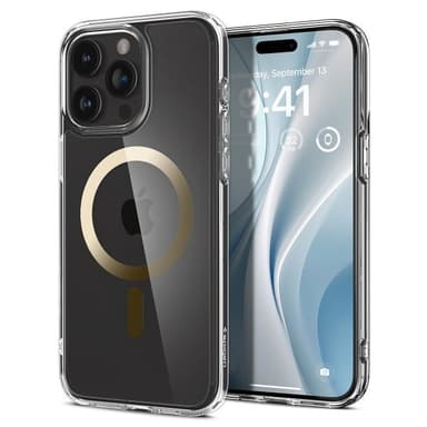 Spigen iPhone 15 Pro Max Kuori Ultra Hybrid MagFit Kulta