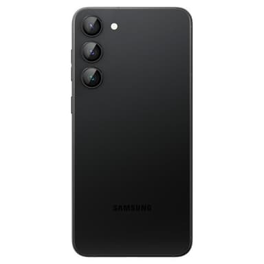 Spigen Samsung Galaxy S23/Galaxy S23 Plus Kameran linssinsuojus GLAS.tR EZ Fit Optik Pro 2-pack Musta