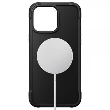 NOMAD iPhone 15 Pro Max Kuori Rugged Case Musta