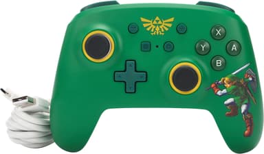 PowerA Nintendo Switch USB langallinen peliohjain Zelda Edition