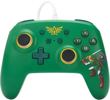 PowerA Nintendo Switch USB langallinen peliohjain Zelda Edition