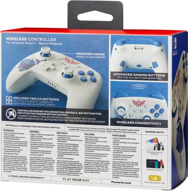 PowerA Nintendo Switch langaton peliohjain Zelda Edition