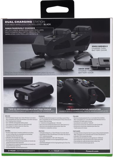 PowerA Duo Xbox latausasema peliohjaimille